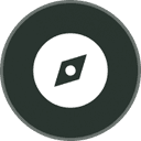 Icon resembling a Compas
