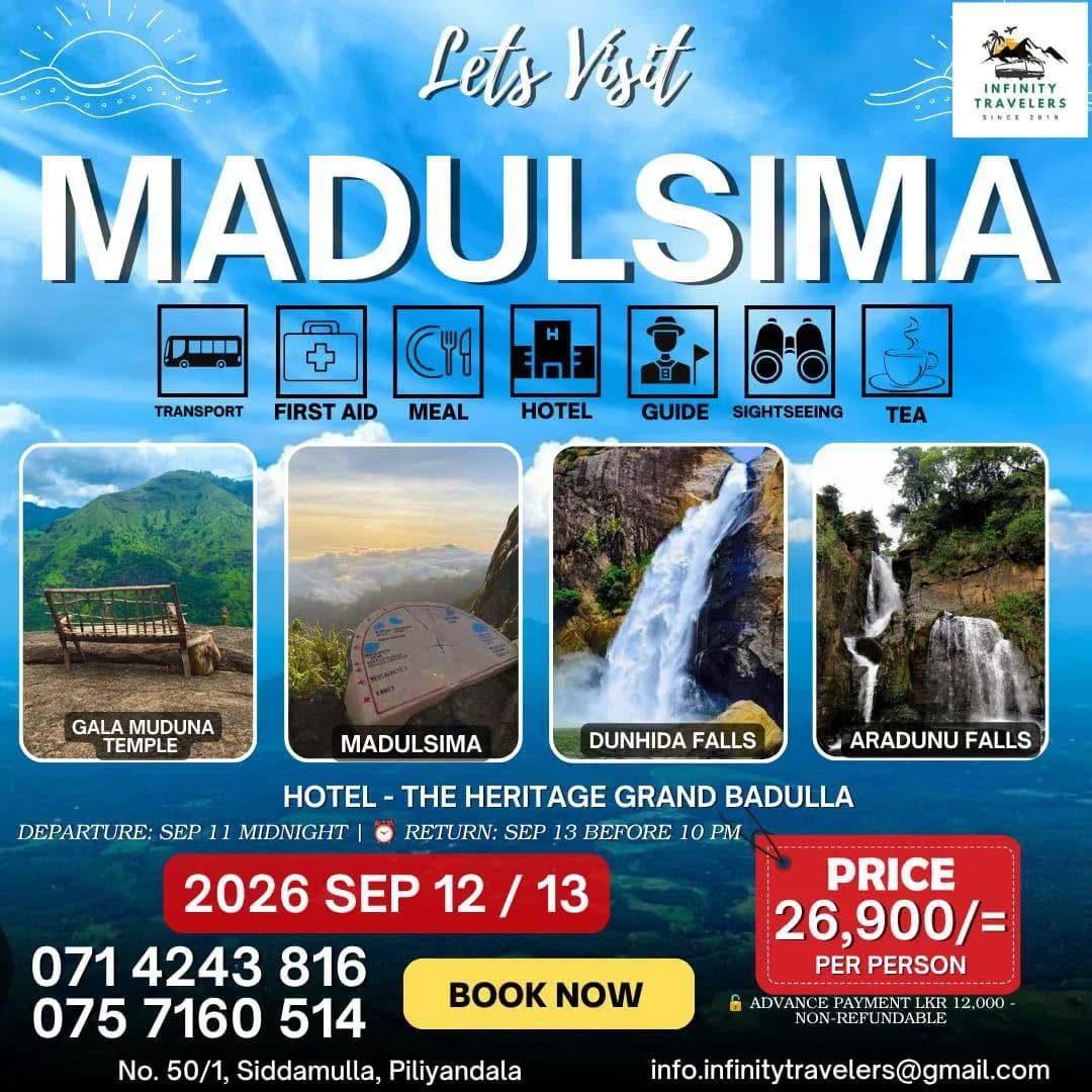 Madulsima & Badulla Tour 2026