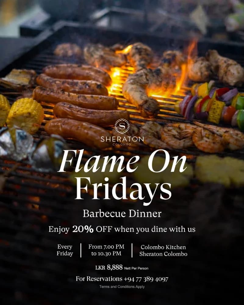 Flame On Fridays – Barbecue Dinner