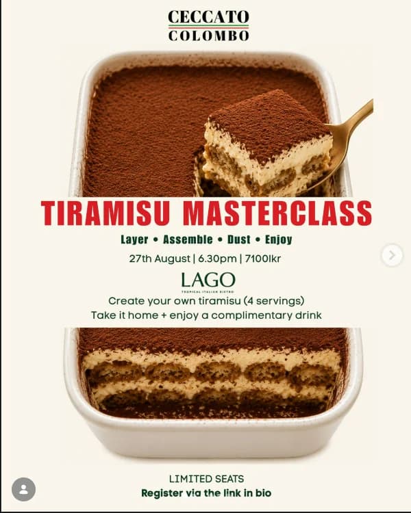 Tiramisu Masterclass