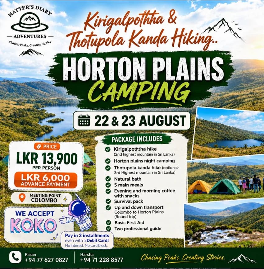 Kirigalpoththa & Thotupola Kanda Hiking