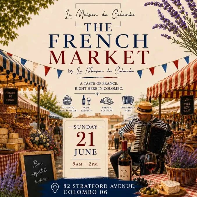 French Market at La Maison de Colombo