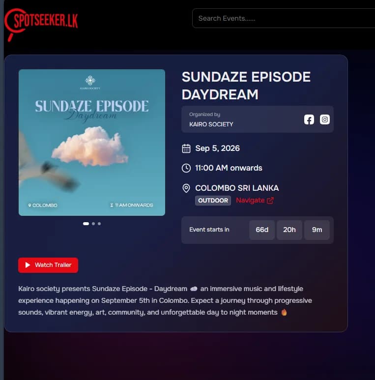 Sundaze Episode: Daydream
