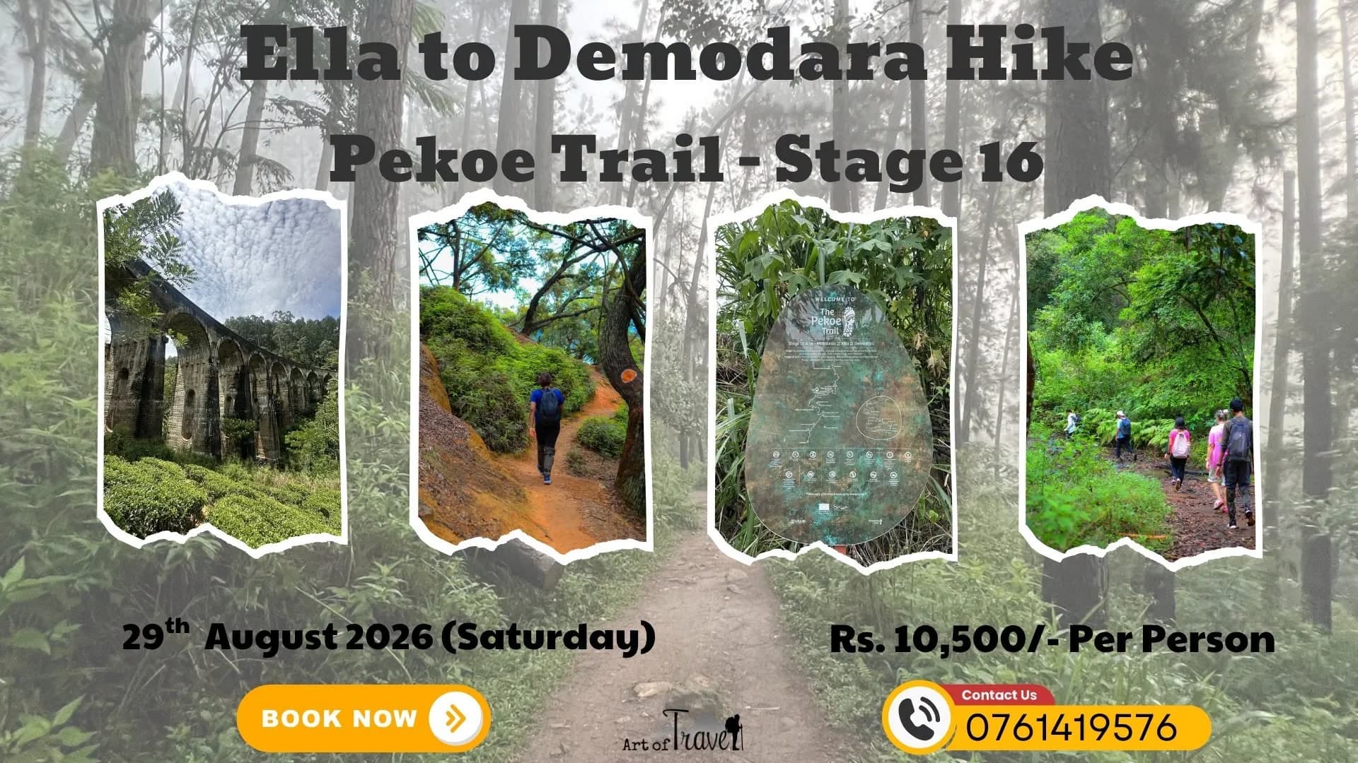 Ella to Demodara Hike | Pekoe Trail – Stage 16