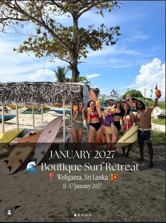6-night Survey Camp On Boutique Surf Retreat