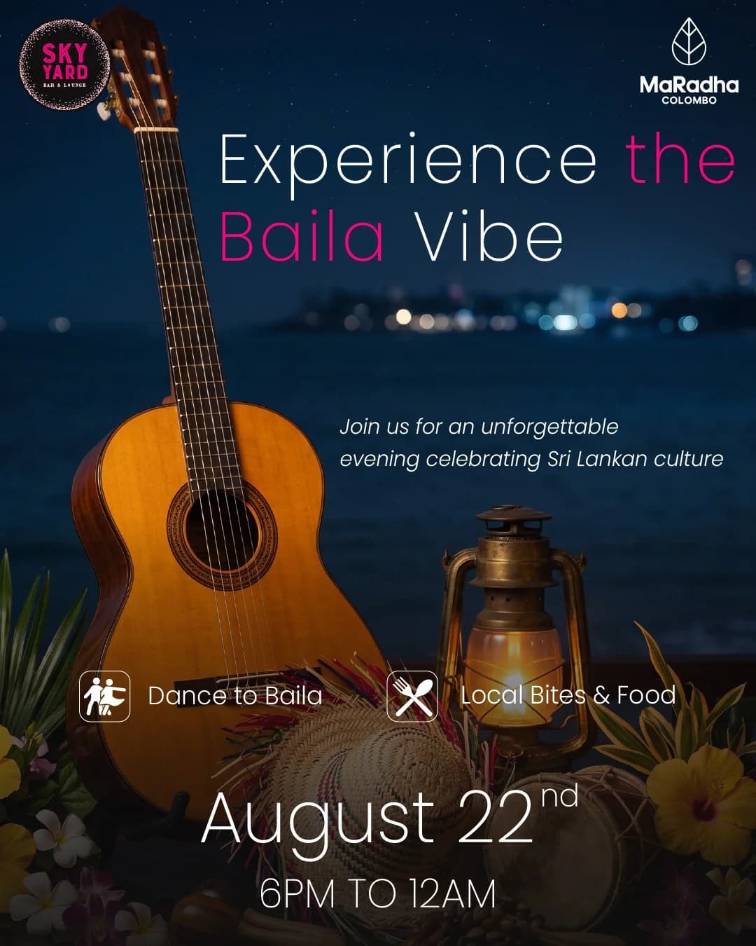 Dance to the Baila Beat – Sri Lankan Baila Vibes at Sky Yard