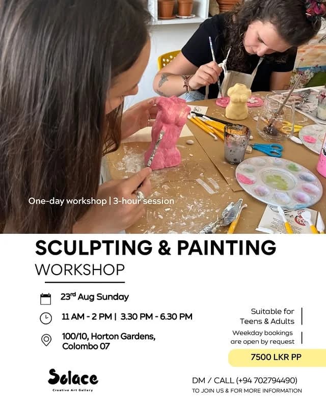 Sculpting & Painting Workshop