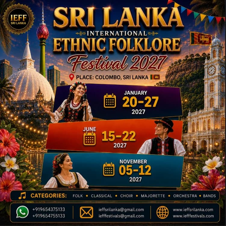 The Sri Lanka International Ethnic Folklore Festival
