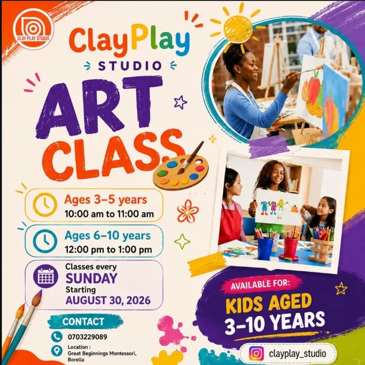 Clay Play Studio Art Class